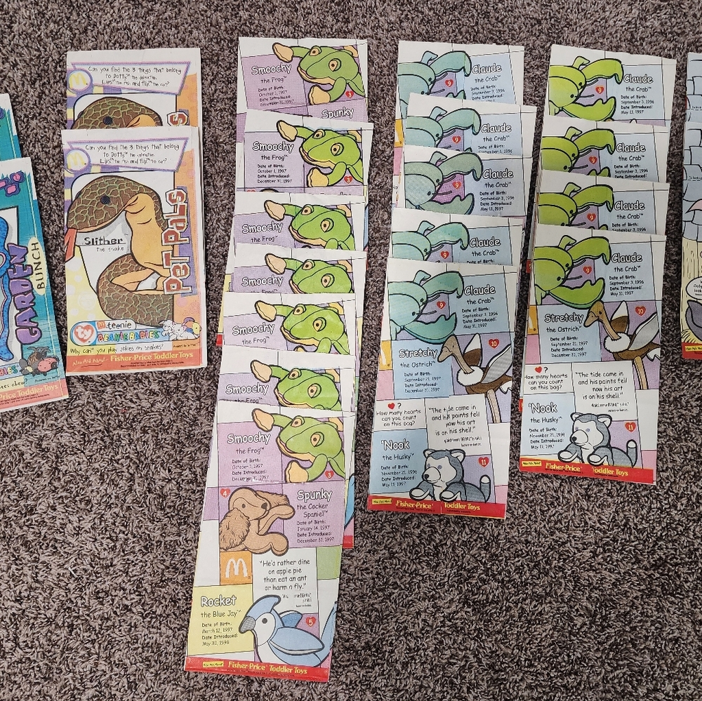 Lot of 22 McDonald's Happy Meal Bags